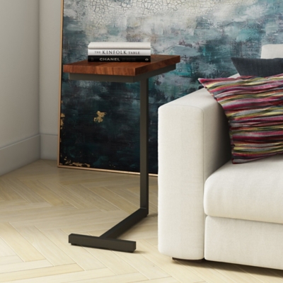 Simpli Home 18" Solid Mango Wood Side Table, , rollover