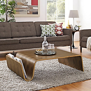 Modway Polaris Wood Coffee Table, , rollover