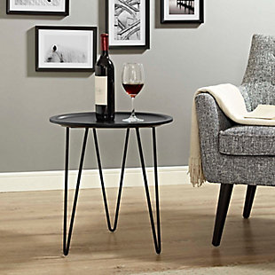Modway Digress Side Table, Black, rollover