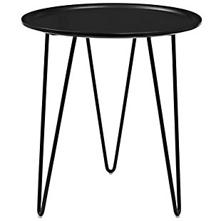 Modway Digress Side Table, Black, large