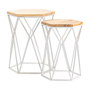 Crestview Collection St. Augustine 2-Piece Side Tables, , rollover
