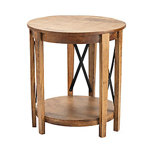 Crestview Collection Sutton Creek Round End Table, , large