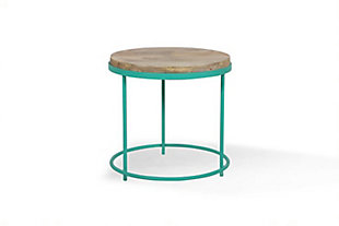 Poshpollen Arnold Round Side Table, , large