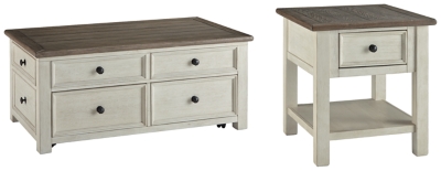 Bolanburg Coffee Table with 1 End Table, , large