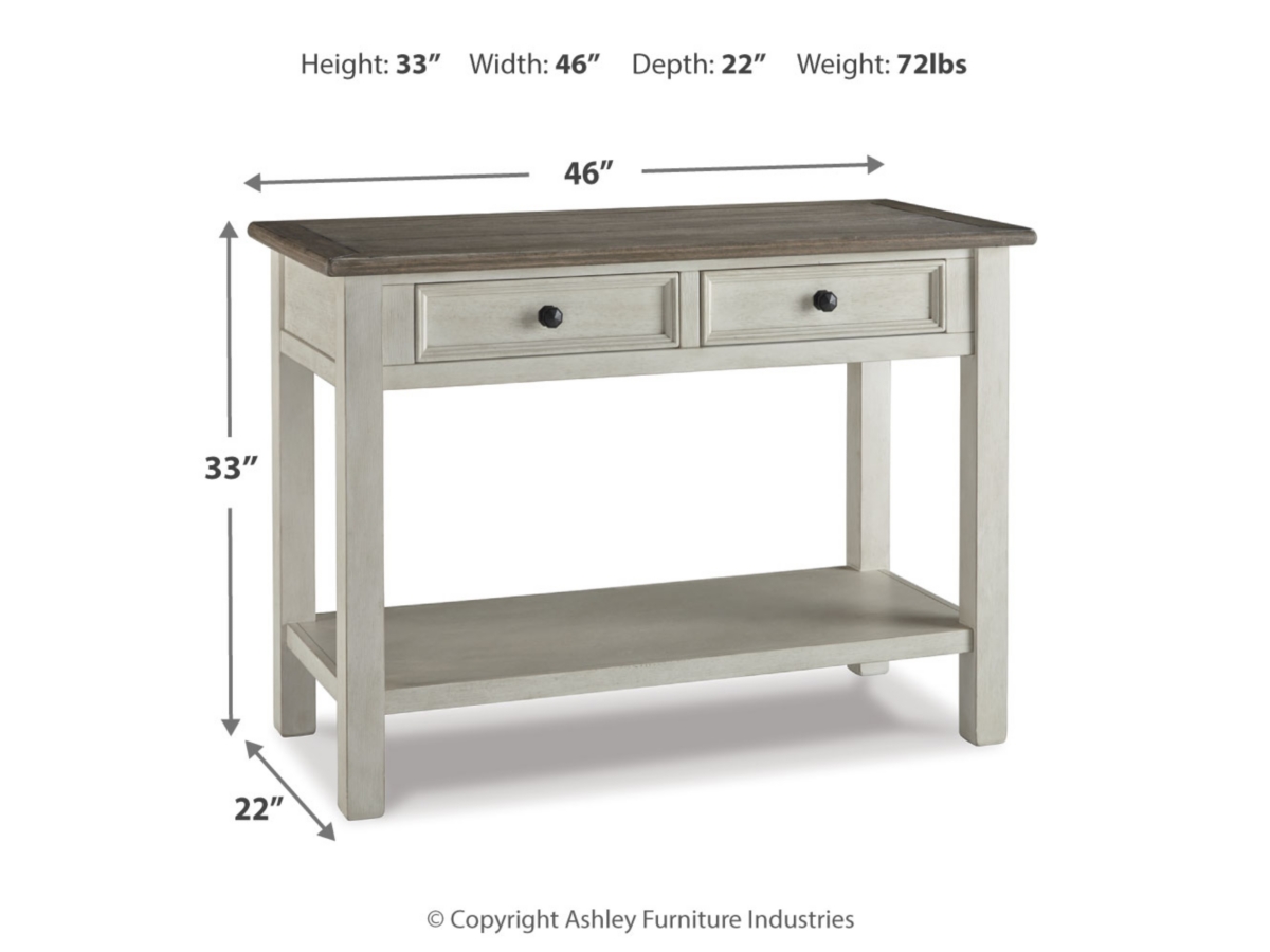Bolanburg Sofa Table - Two-tone