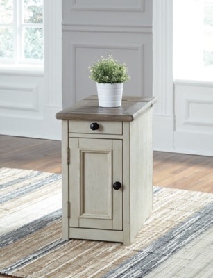 Slim end table on sale with usb