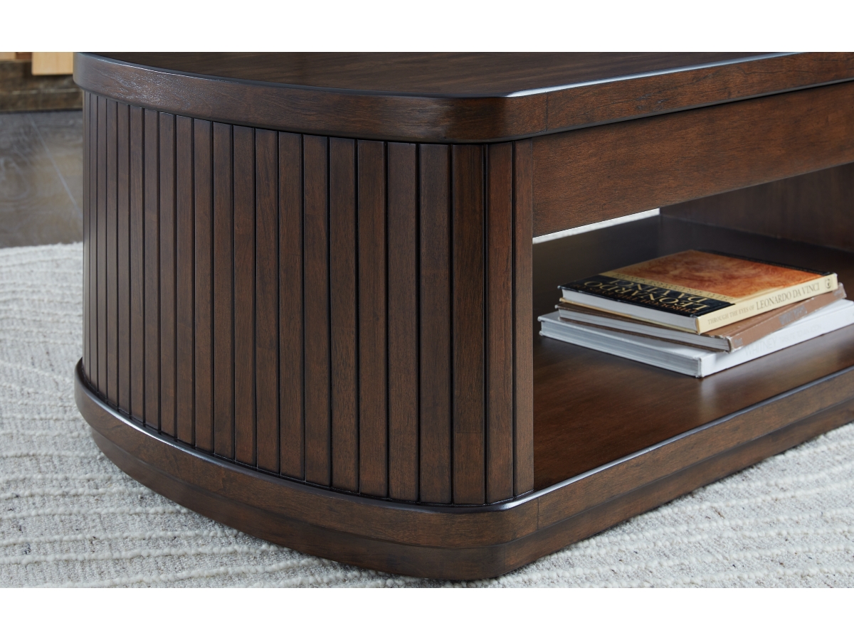 キムテイラーリース Korestone Lift-Top Coffee Table | Ashley
