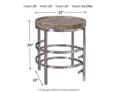 Zinelli End Table, , large