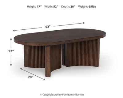 Korestone Coffee Table Dimensions