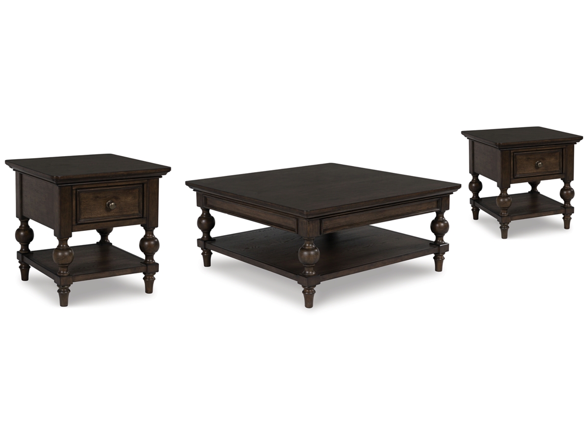 Veramond Coffee Table with 2 End Tables | Ashley