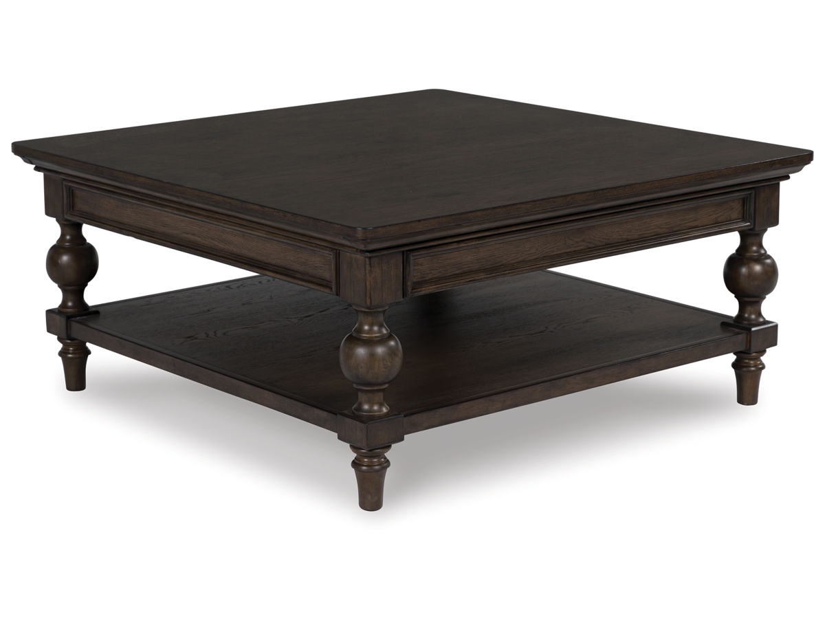 Black coffee table ashley furniture sales