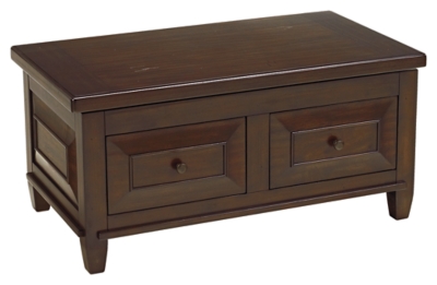 Hindell Park Coffee Table With Lift Top Ashley Furniture Homestore