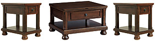 Porter Coffee Table with 2 End Tables, , large
