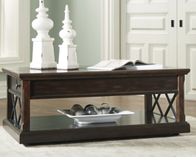 Roddinton Coffee Table with Lift Top, , large