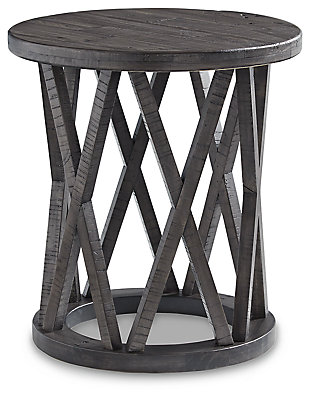 Sharzane End Table Ashley Furniture, Ashley Furniture Round Side Tables