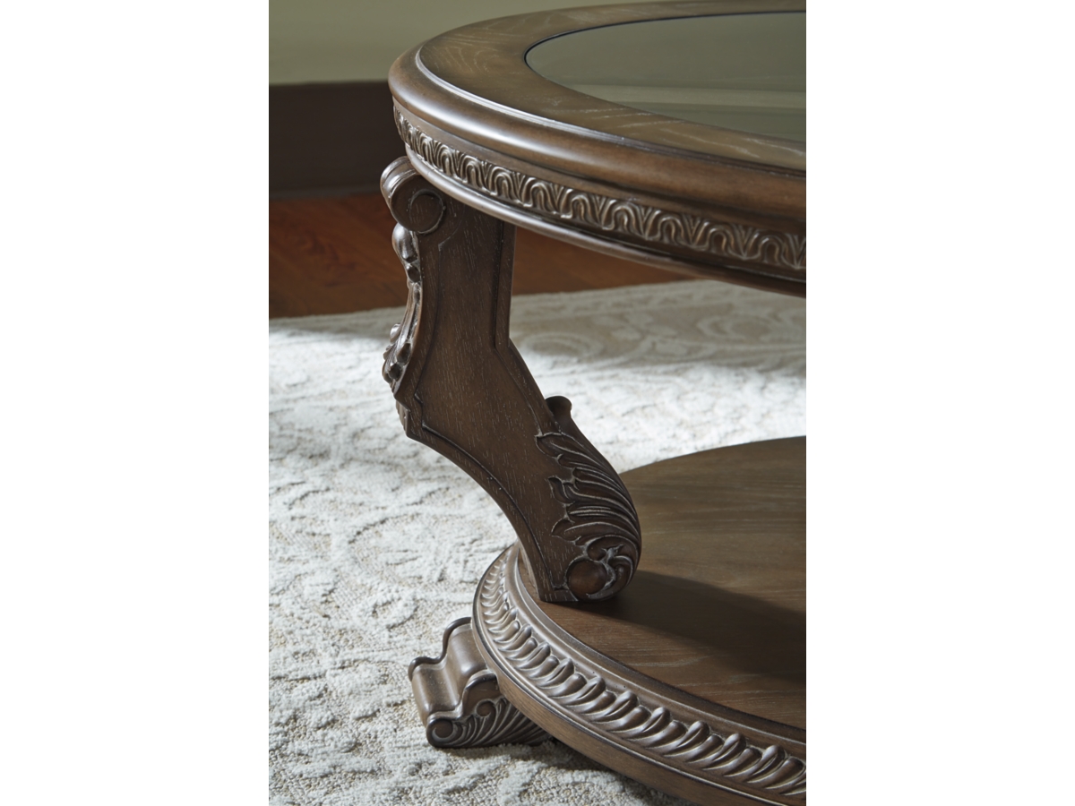 Ashley charmond coffee table discount