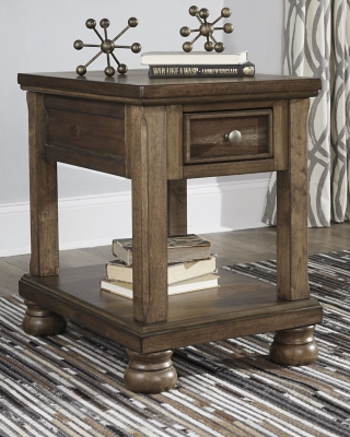 Flynnter Chairside End Table, , large
