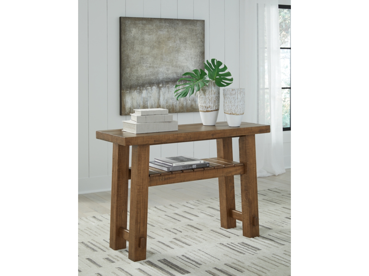 Ashley sofa table with stools sales