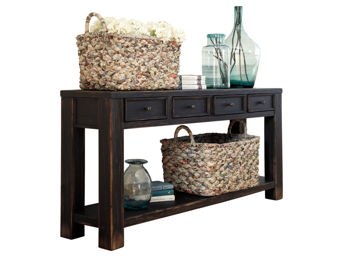 Ashley gavelston sofa table sales