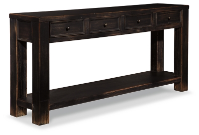 Gavelston 4 Drawers Sofa Console Table Ashley