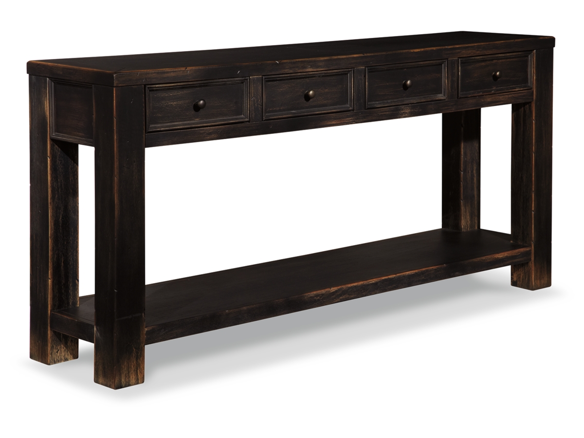Gavelston 4 Drawers Sofa Console Table Ashley
