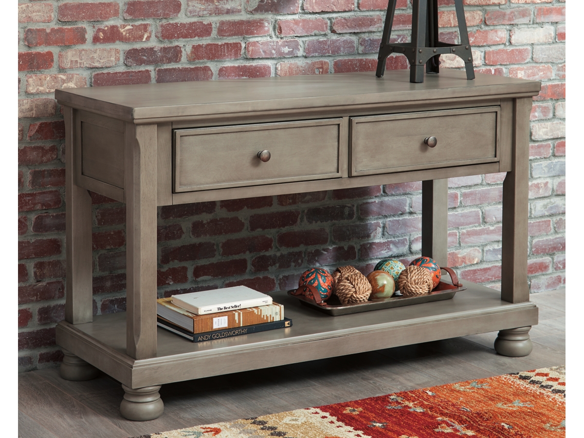 Lettner Sofa Console Table Ashley