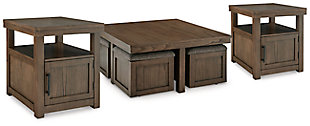 Boardernest Coffee Table with 2 End Tables, , large