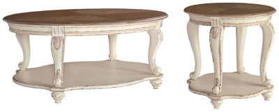 Realyn Coffee Table with 1 End Table, , large