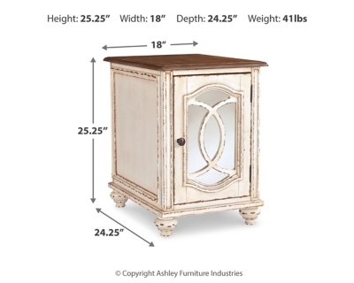 Realyn Chairside End Table, , large