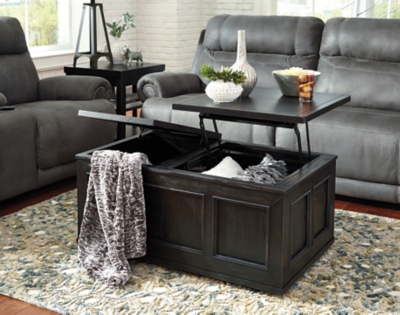 Gavelston Coffee Table with Lift Top | Ashley Furniture ...