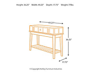 McKenna Sofa/Console Table, , large
