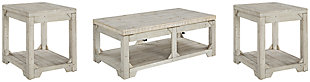 Fregine Coffee Table with 2 End Tables, , large