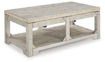 Fregine Coffee Table With Lift Top Ashley Furniture Homestore