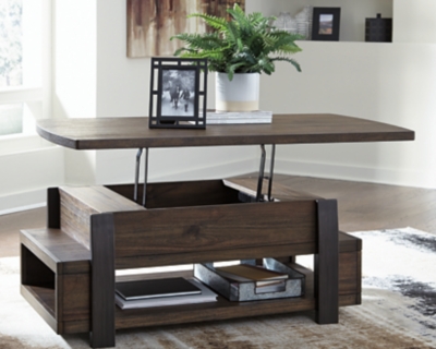 Vailbry Coffee Table with Lift Top