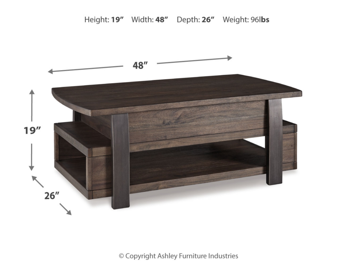 Vailbry Lift Top Coffee Table | Ashley