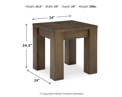 Rosswain End Table, , large