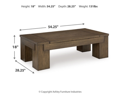 Rosswain Lift-Top Coffee Table, , large