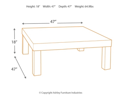 Ossereene Coffee Table Ashley Furniture Homestore