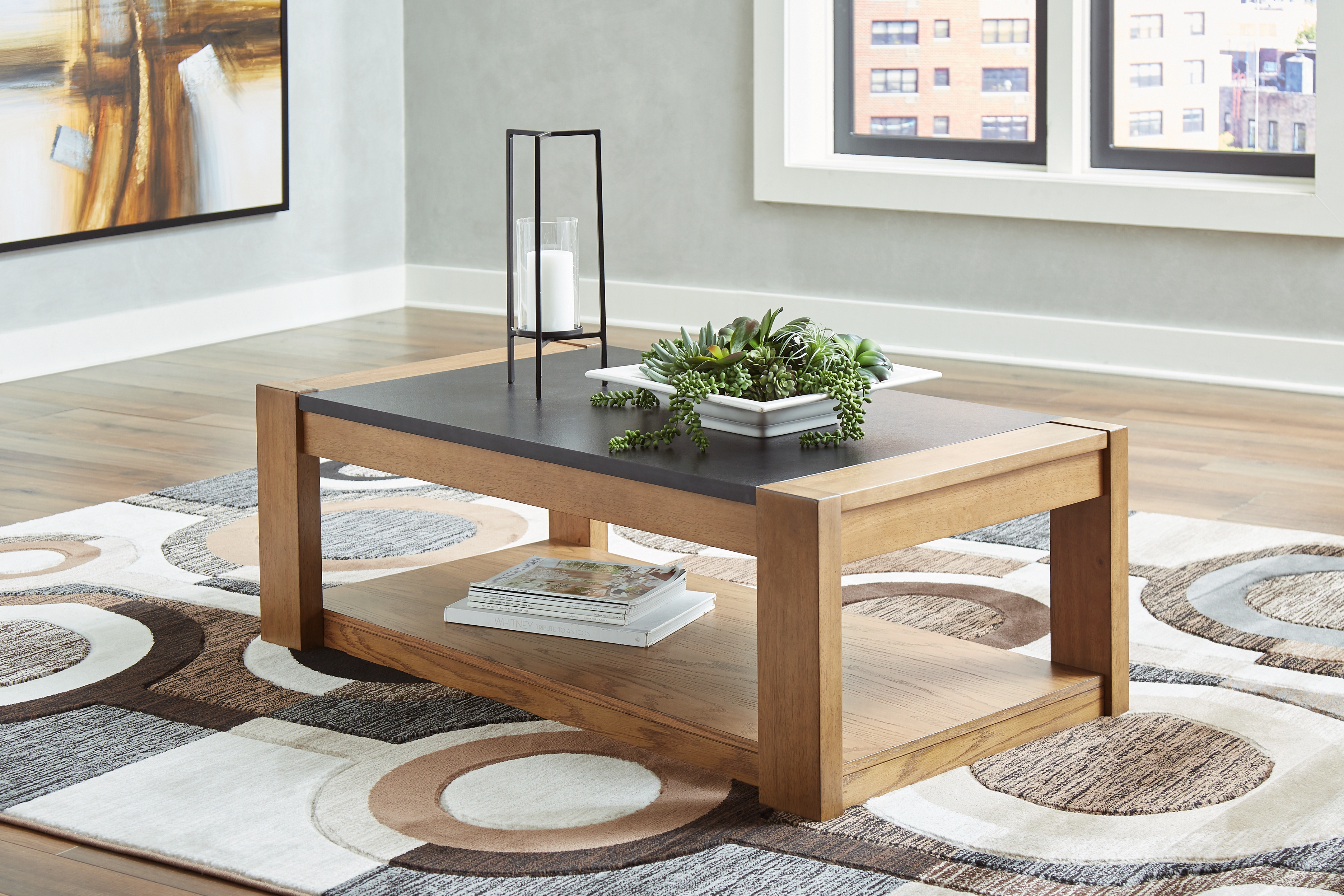 Wyndahl coffee table with lift top discount