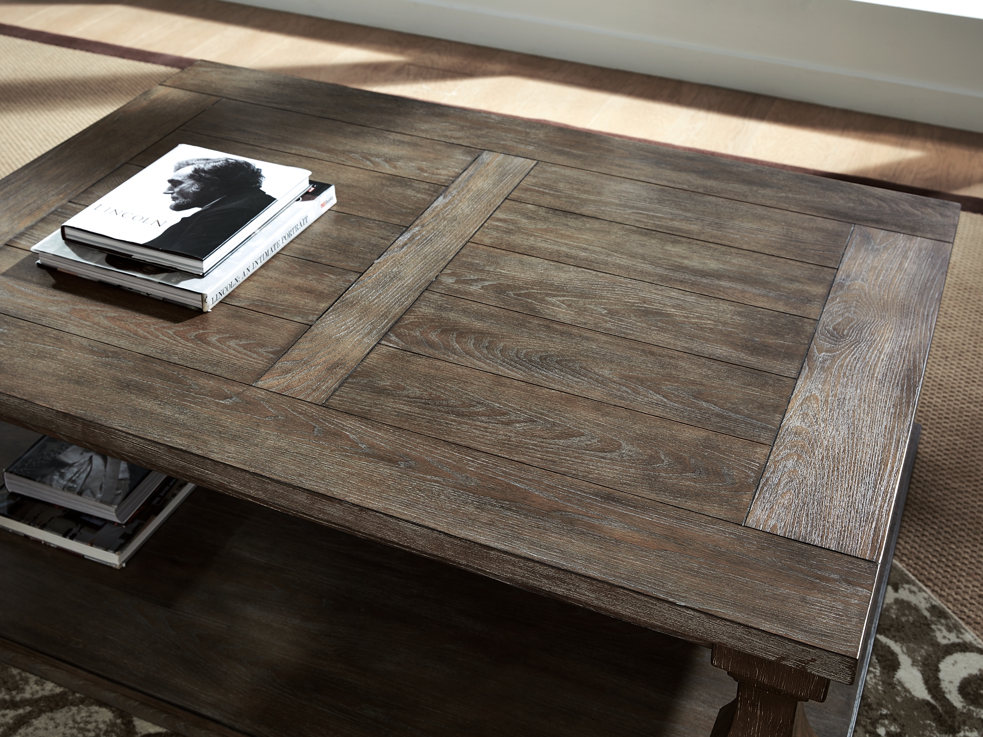 Image 2 of Johnelle Coffee Table with 2 End Tables and sofa table 