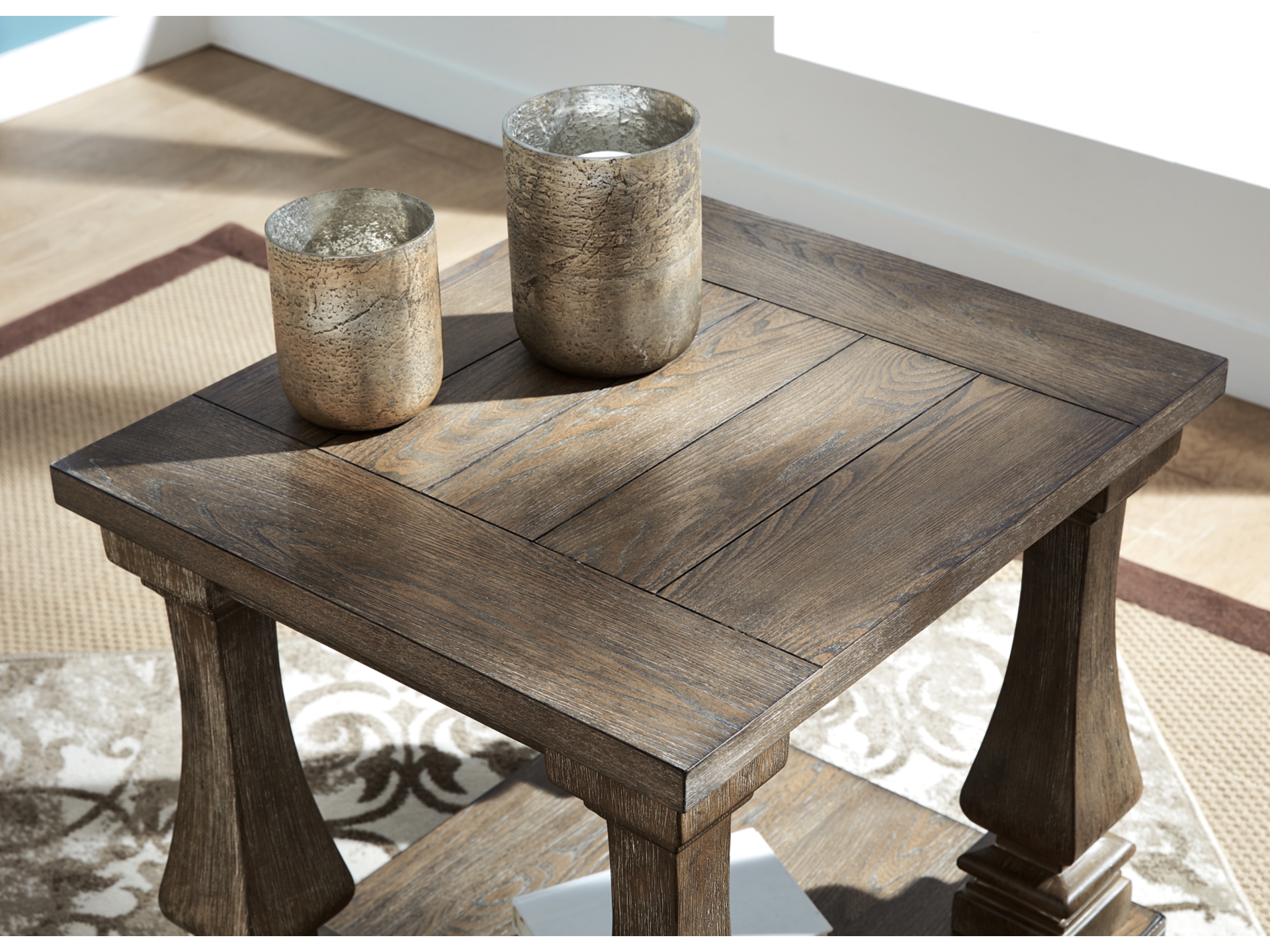 Image 3 of Johnelle Coffee Table with 2 End Tables and sofa table 