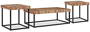 Bellwick Coffee Table with 2 End Tables, , large