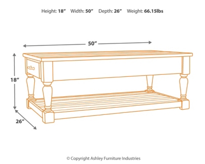 Shawnalore Coffee Table, , large