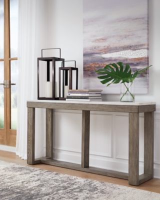 Bolanburg Sofa/Console Table - Brown/White (T751-4-SI)