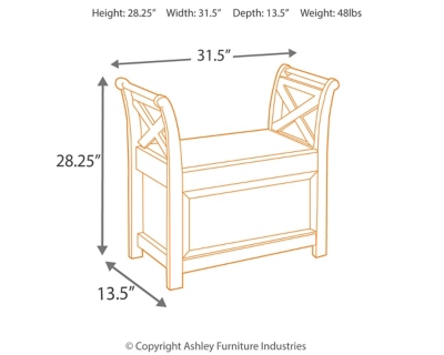 Abbonto Accent Bench, , large