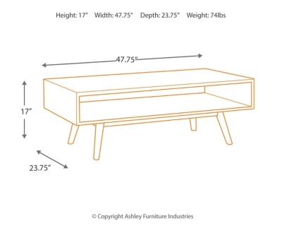 Kisper Coffee Table, , large