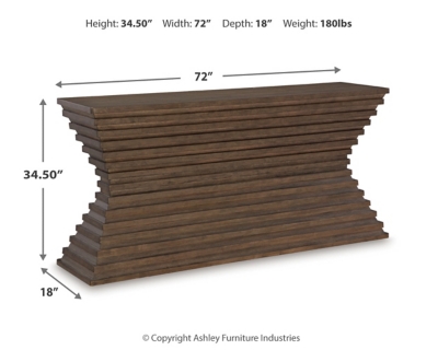 Hannodream Sofa Table Dimensions