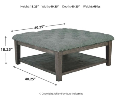 Borlofield Coffee Table Ottoman Ashley Furniture Homestore