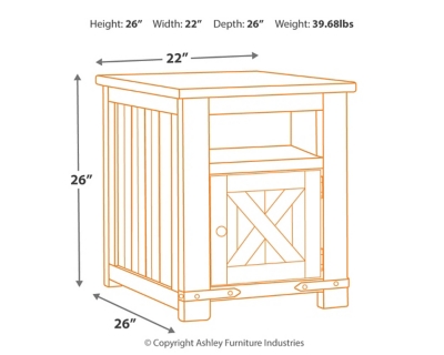 Aldwin End Table Ashley Furniture Homestore