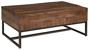 Hirvanton Coffee Table with Lift Top, , large